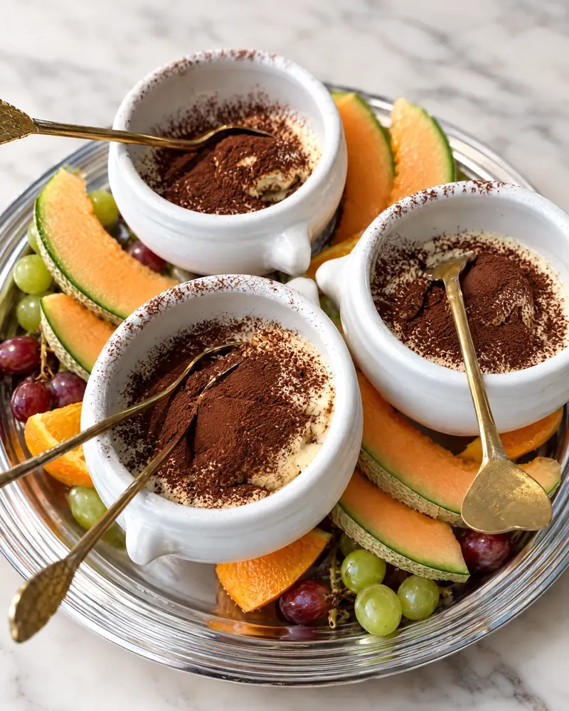 Tiramisu mit Melone